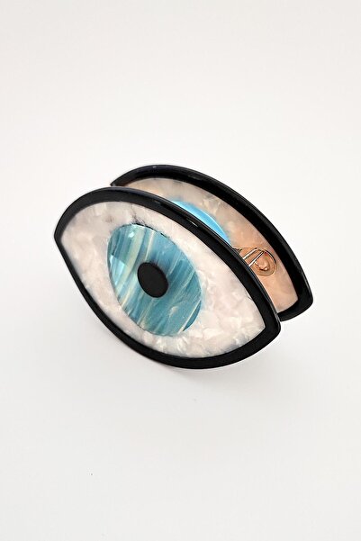New Obsessions Πόρπη Evil Eye Luxury Bone Latch
