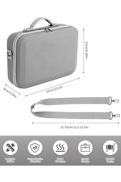 Cesiro SOBEAU Bag for DJI Neo Drone, Portable Storage Bag, PU Travel Case for