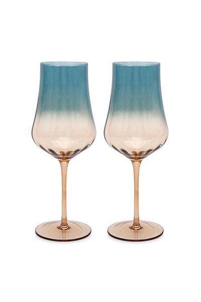 Fissman 2-Piece Red Wine Glasses 600ml Glass