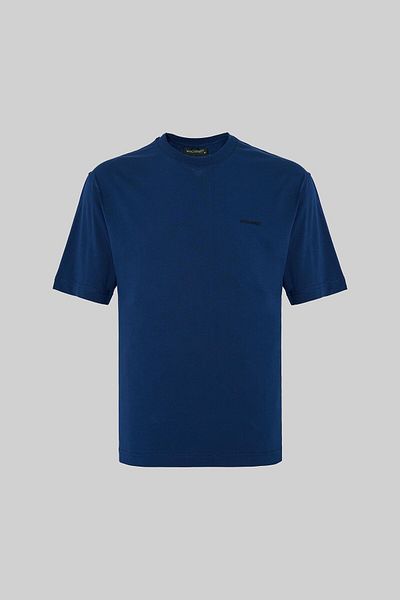 Machinist Relaxed Basic Thin Cotton T-Shirt Indigo