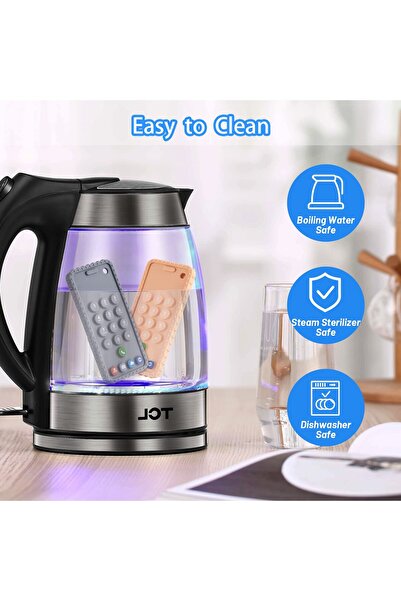 OEM Teething toy phone, silicone, blue, BPA FREE