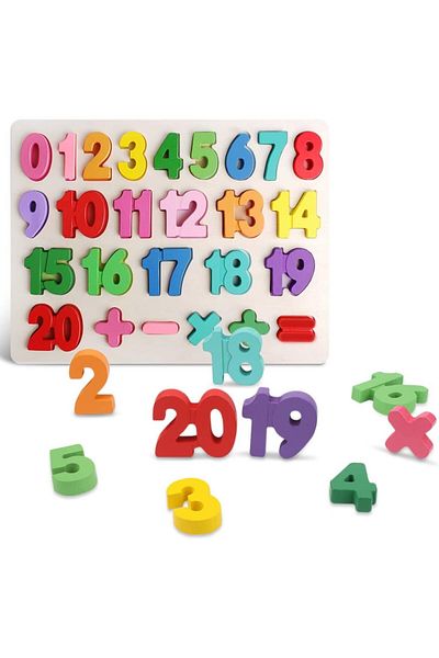OEM Educational toy for children, made of wood, first math lessons