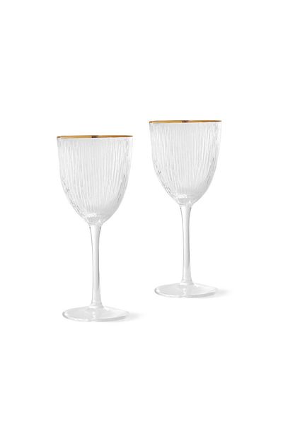 Fissman 2-Piece White Wine Glasses 300ml Glass