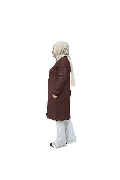 Sevda Kılınç Plus Size Wrap Tunic
