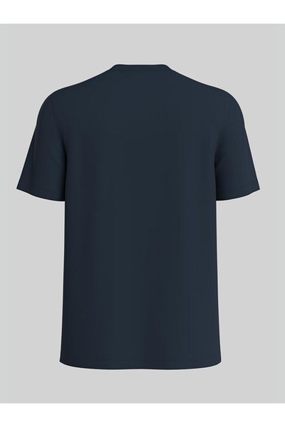 s.Oliver Big Sizes Men's Big Size T-shirt With Scoop Neck And Logo Print