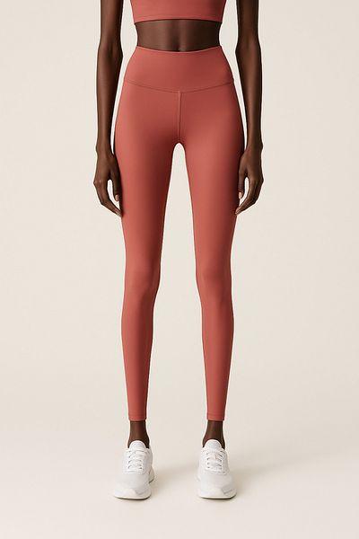 HNX Women's High Waist Tight Full Length Sports Leggings |   Tile