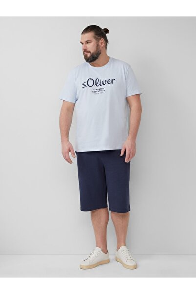 s.Oliver Big Sizes Men's Big Size Shorts, Detroit, With Mid-rise Waist And Regular Fit Cut