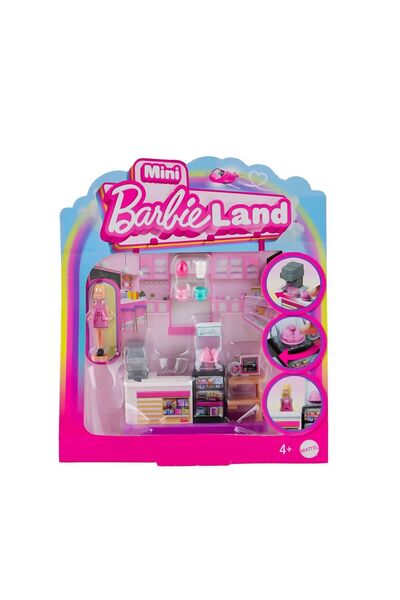 Barbie JCR29 Mini Barbieland Bebek ve Oyun Seti Serisi