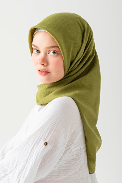 Wega Moda 2-х шарова бавовняна шарф, натуральний і стильний вигляд, жакардова бавовняна шарф, м'яка бавовняна шарф.