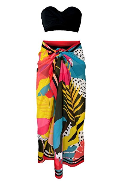 Bolder Shelly Chiffon Flamingo Pareo (150*100 cm)