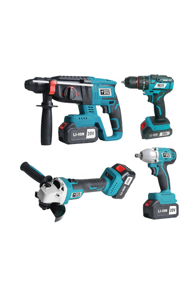 CATPOWER EL ALETLERİ Catpower CAT1380 Kömürsüz Akülü Set: Darbeli Vidalama / ...