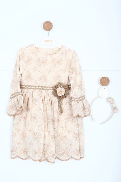 xo kids moda Κοριτσίστικο φόρεμα 1-5 ετών 9052