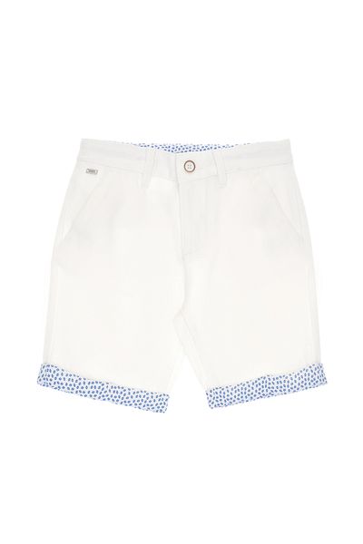 U.S. Polo Assn. Boy's White Woven Shorts 50300564-Vr013
