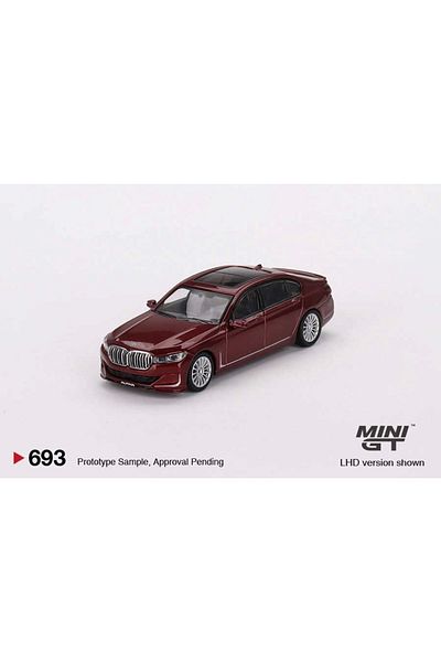 mini gt 1:64 Bmw Alpina B7 Xdrive – Aventurine Red Diecast Model Car
