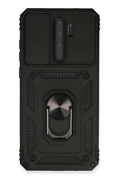 NewFace حافظة هاتف Xiaomi Redmi Note 8 Pro من السيليكون مع حلقة عدسة Pars - أ...