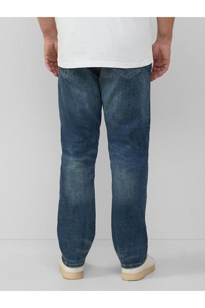 s.Oliver Big Sizes Men's Big Size Jeans Casby With Medium Waist And Regular Fit Cut, Straight Leg