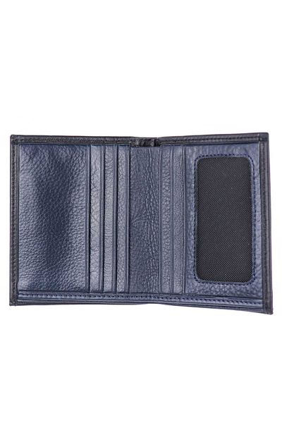 Toro Nero Men's Wallet Made Of Genuine Leather, Black Tower Wallet