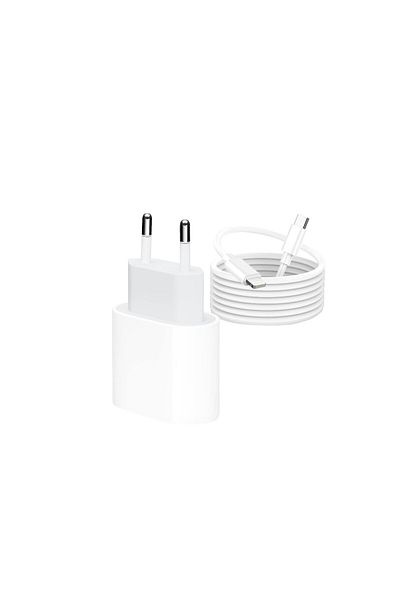 OEM Încărcător compatibil, mufă iPhone, Apple, 20W, iPhone 14, 13, 12, 11, X, 8, 7, 6, 5, SE, Max, Pro Max