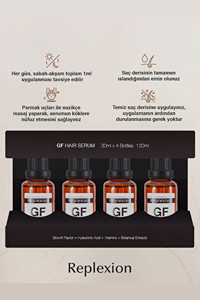 Replexion Gf Haır Serum 240 Ml. / Antı-haır Loss, Haır Growth Serum