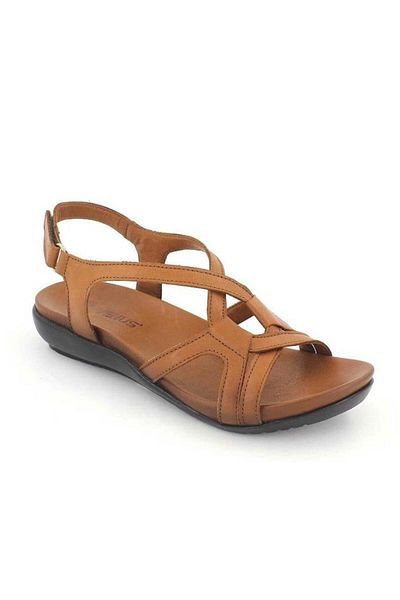 Venüs 206Y Women's Daily Ultra Comfort Genuine Leather Sandals