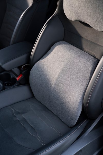 Softlife Orthopedic Visco Car Seat Lumbar Support Pillow Lumbar Support Cushion 40X37X11 cm