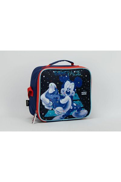 SUNCE Disney Mickey Mouse Insulated Zipper Closure Lunch Tote 9.05 x 3.54 x 10.63 Inch