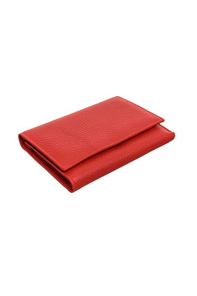 Toro Nero Women's wallet made of genuine leather, red Boss lady
