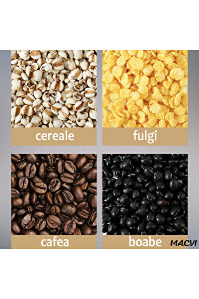 MACVI Macvi® Cereal Dispenser 1 L/Kg, Durable, White