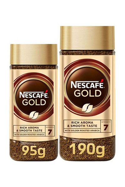 Nescafe Gold Instant Coffee 190+95grams Pack of 2