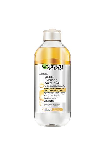Garnier Skin Active Micellar Cleansing Water In Oil 400 ml