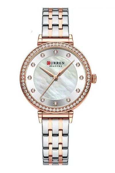 Curren 9087 Stainless Steel Analog Watch, Wrist Watch for Women