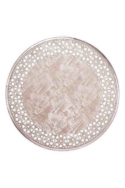 Eko Halı Bıanca Bnc 04 Vızon Bronze Q Klasik Ve Modern Işleme Ve Oymaya Sahip...