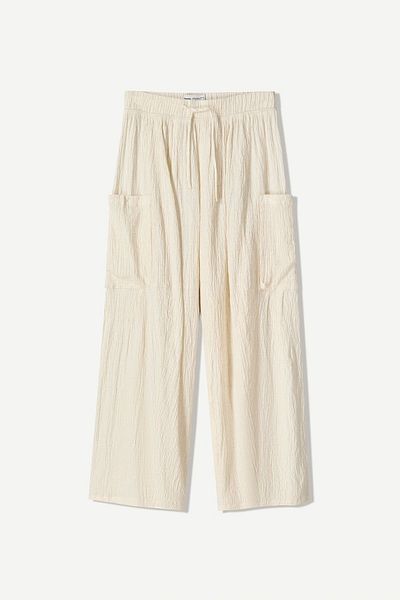 Bershka Balloon fit cargo trousers