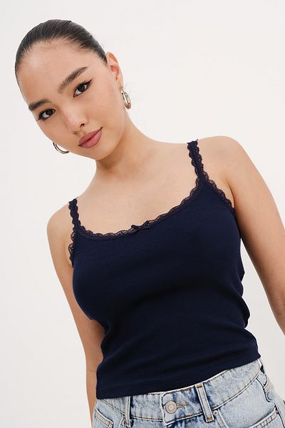 Addax Bow Detailed Tank Top A1670-E8