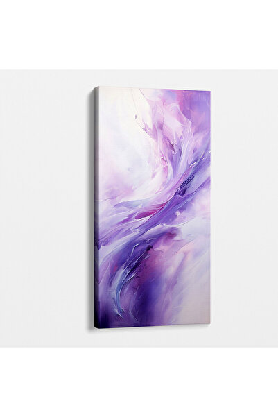 TabloShop Lila ve Mor Soyut Tablo
