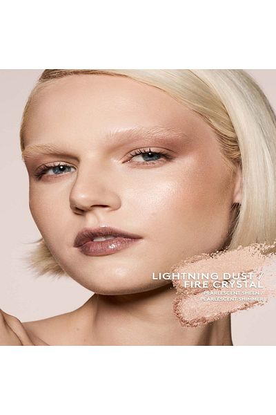 FENTY BEAUTY Fenty Killawatt Highlighter Lightning Dust/Fire Crystal – Duo Glow Shimmer Compact, 3.6g