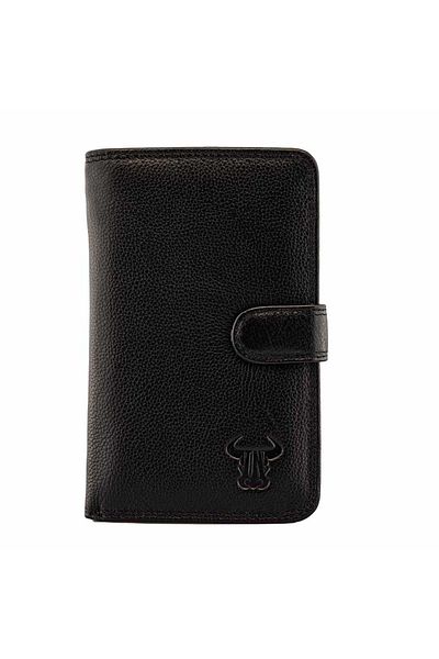 Toro Nero Women's wallet made of genuine leather, black Urban