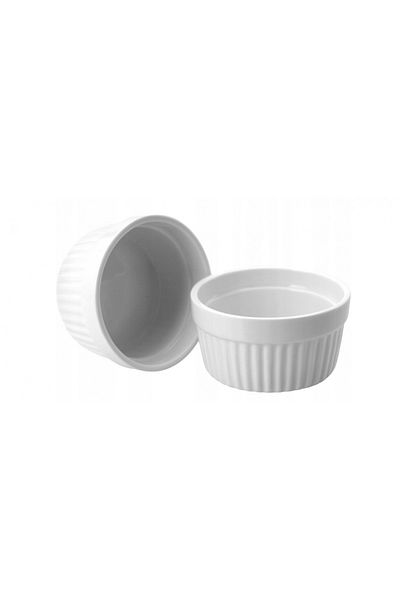 Excellent Houseware Set of 2 EH ramekins, porcelain, 11 x 5 cm