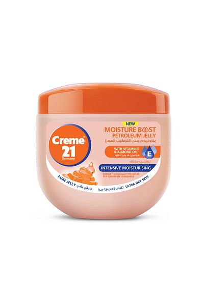 Creme 21 Petroleum Jelly with Vitamin E & Almond Oil 2 x 300 ml