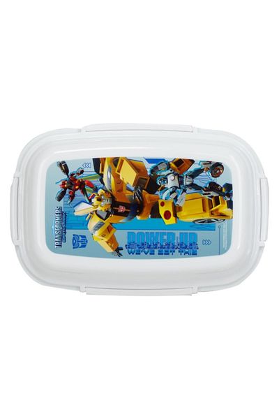SUNCE Transformers EarthSpark 4-Clip Closure Lunch Box