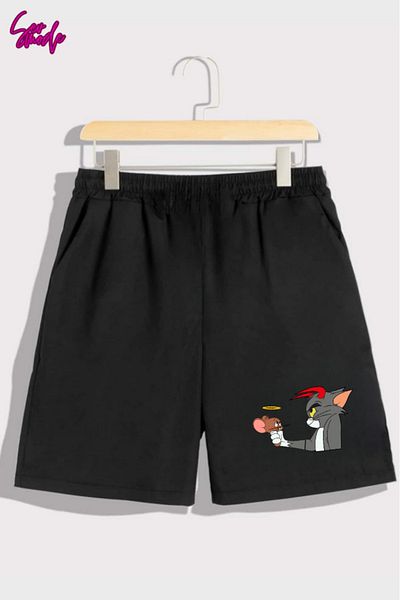 SevMode Σορτς Unisex με στάμπα