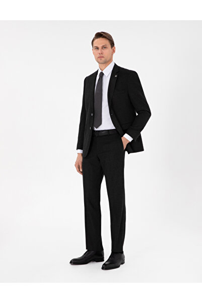 Pierre Cardin Antrasit Slim Fit Takım Elbise 50292940-VR006