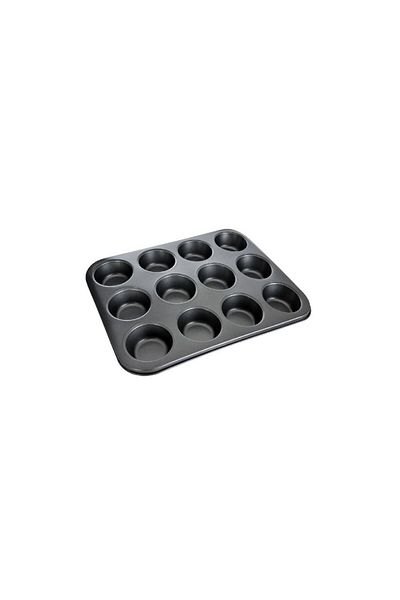 Excellent Houseware Δίσκος για Muffin La Cucina, αντικολλητικός, 35x26x3,5 εκ