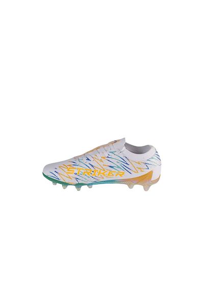 Joma Striker 2402 Men's White Football Boots (Grass Floor) Strikw2402Fg