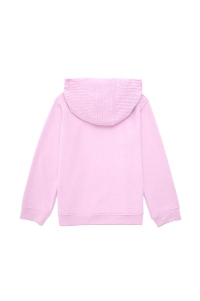 U.S. Polo Assn. Girl's Pink Hooded Sweatshirt