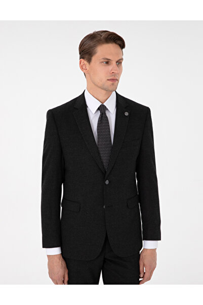 Pierre Cardin Antrasit Slim Fit Takım Elbise 50292940-VR006