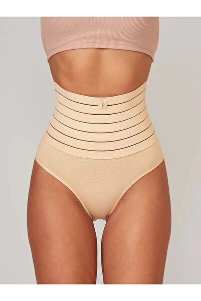 SAUNA SUIT Women's High Waist Panties Corset |   Daily Underwear Compatible with Abdominal and Belly Area