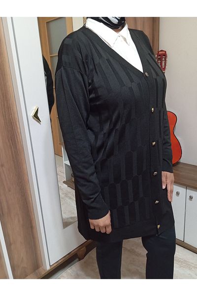 ASEZ BUTİK Thin Hijab Knitwear Jacket Vest