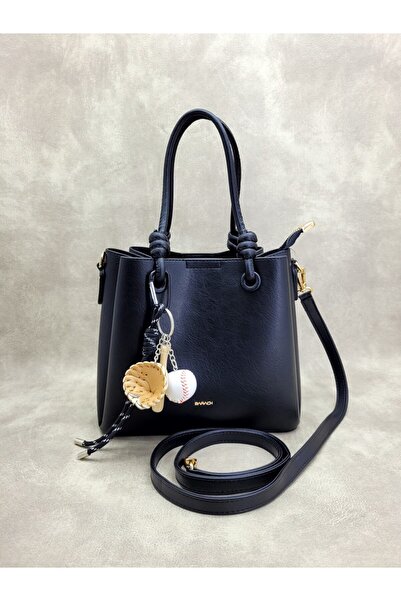 SARACH Çanta aksesuarlı, düğümlü sap detaylı, el ve omuz çantası