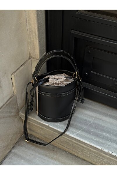 ALTUDA Women's Drawstring Cross Strap Shoulder Bag Mason